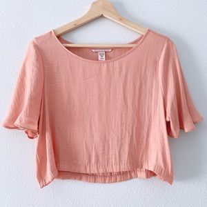 Victoria’s Secret satin short sleeve top